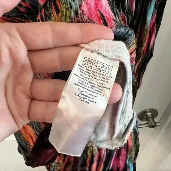 1057 Rotate Geometric Diamond Mini Dress Size 4 - Picture 5 of 5